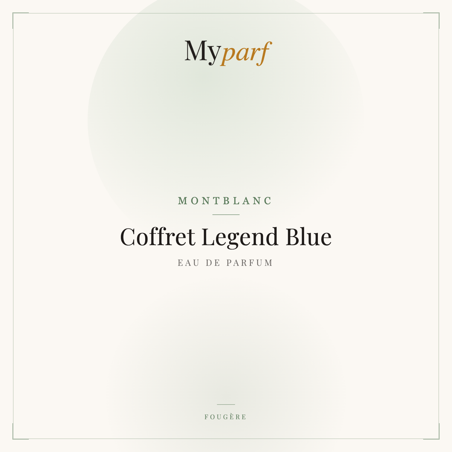COFFRET LEGEND BLUE