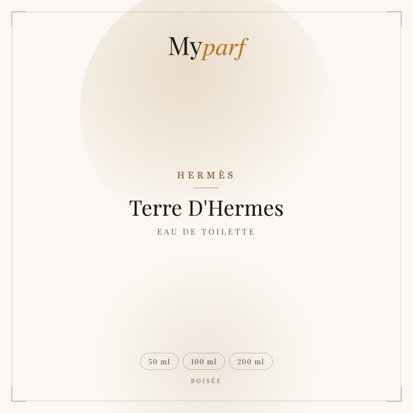 TERRE D'HERMES EAU DE TOILETTE