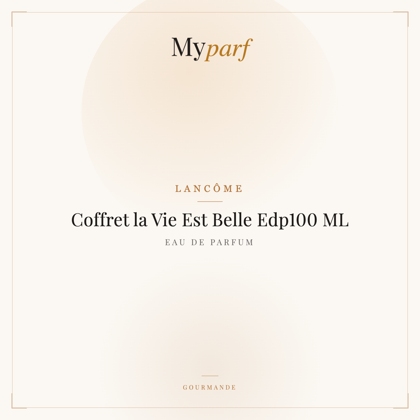COFFRET LA VIE EST BELLE EDP100 ML
