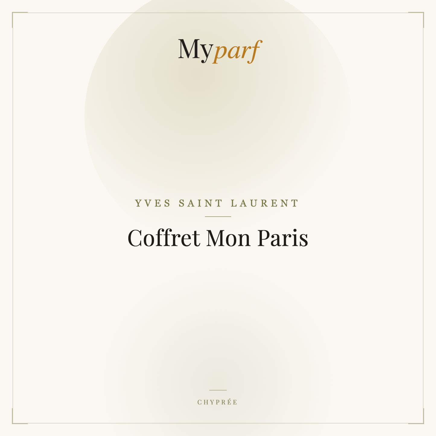 COFFRET MON PARIS