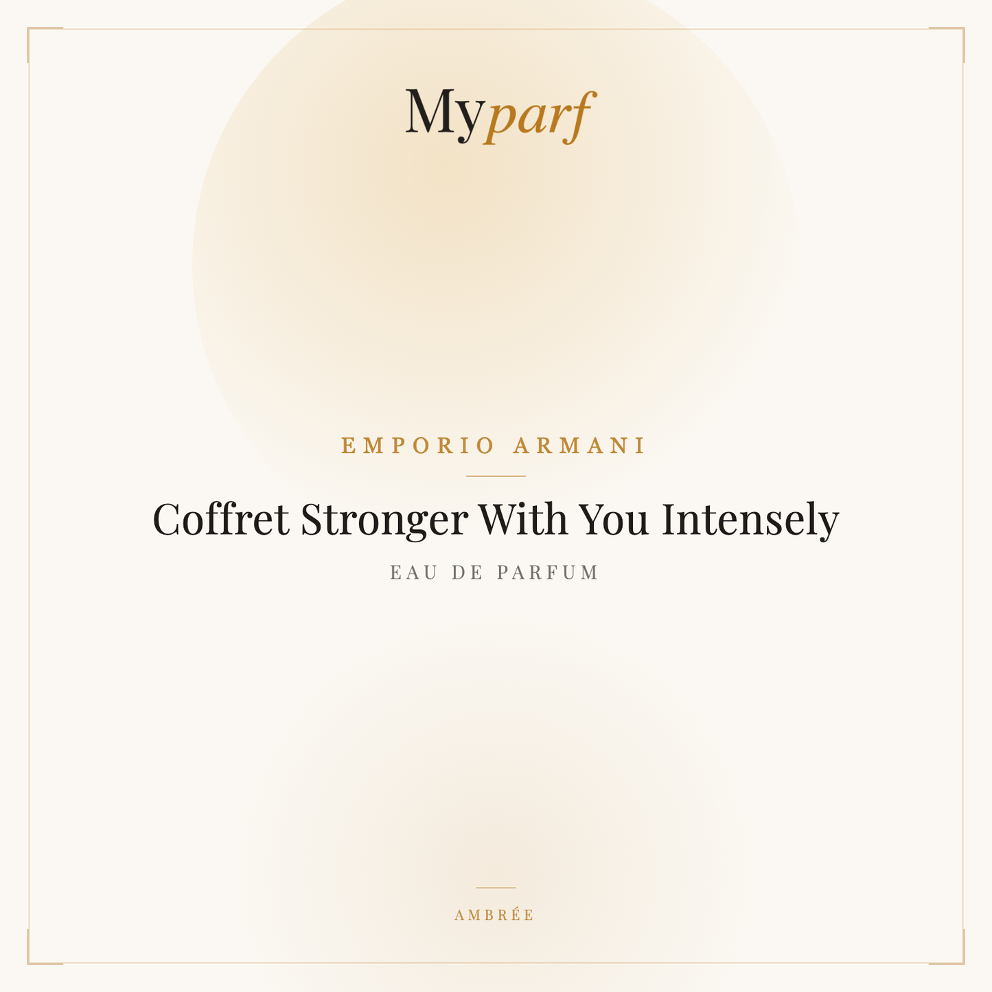 COFFRET STRONGER WITH YOU INTENSELY