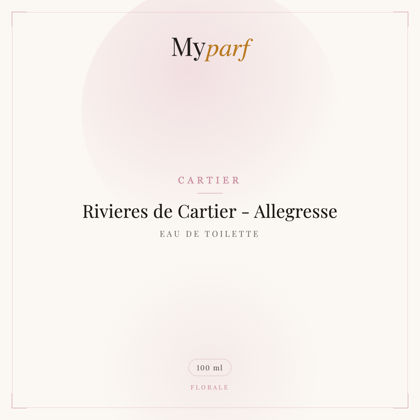 RIVIERES DE CARTIER - ALLEGRESSE
