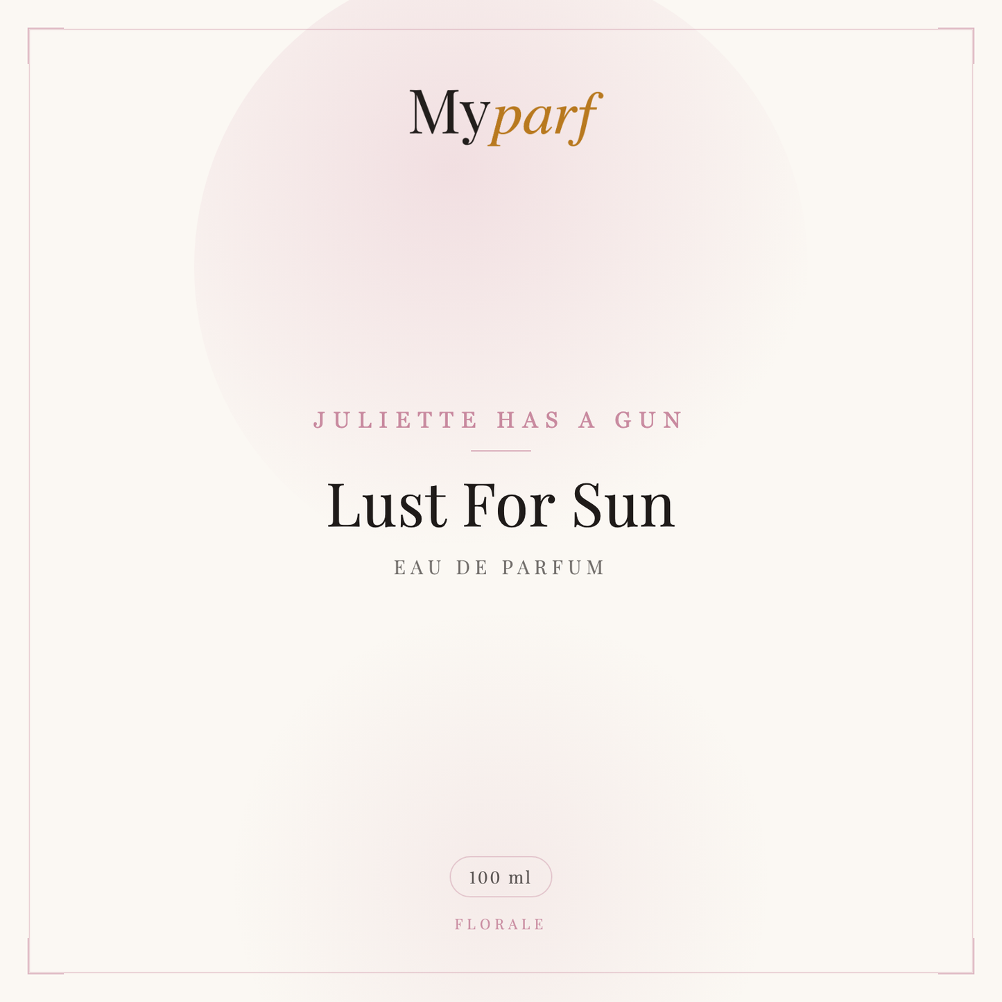 LUST FOR SUN