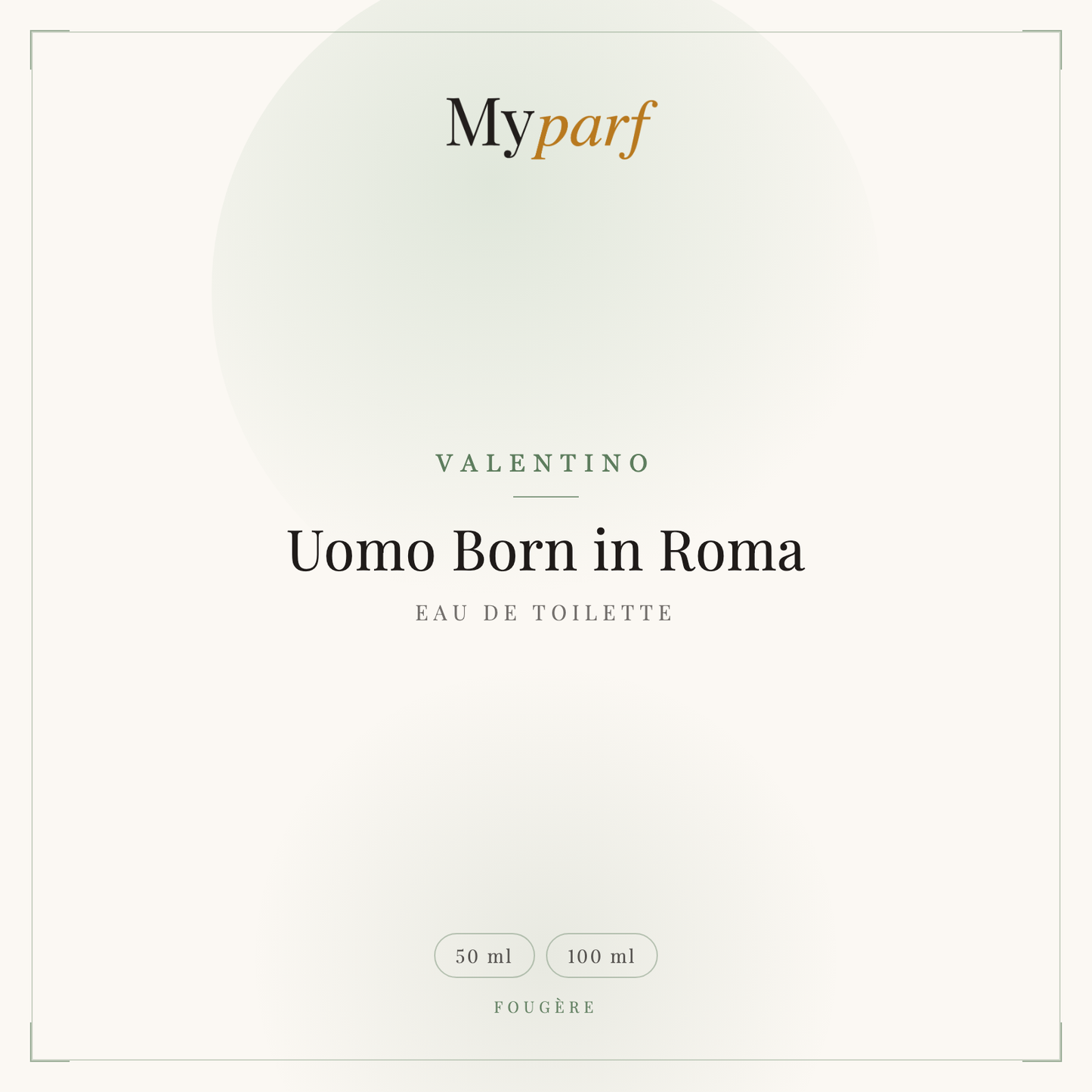 UOMO BORN IN ROMA