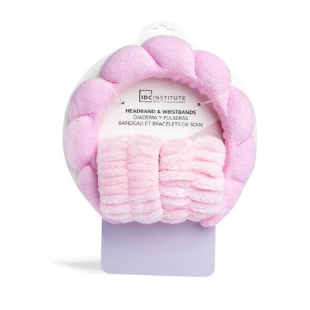 IDC Institute Skincare Headband and Wristband