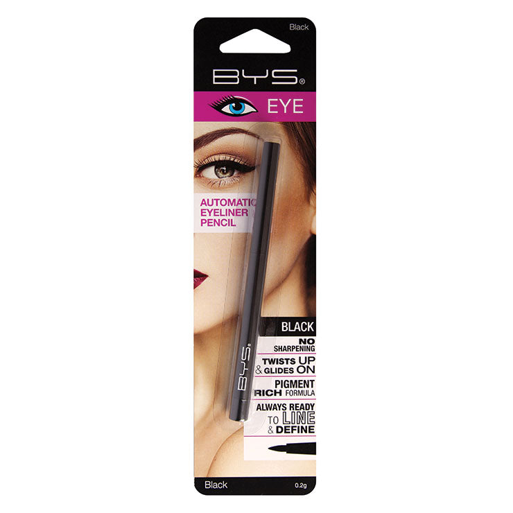 BYS Automatic Eyeliner Pencil – Black Super Soft