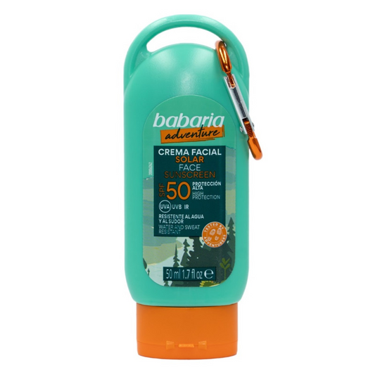 Babaria Adventure Crème Solaire Visage SPF 50