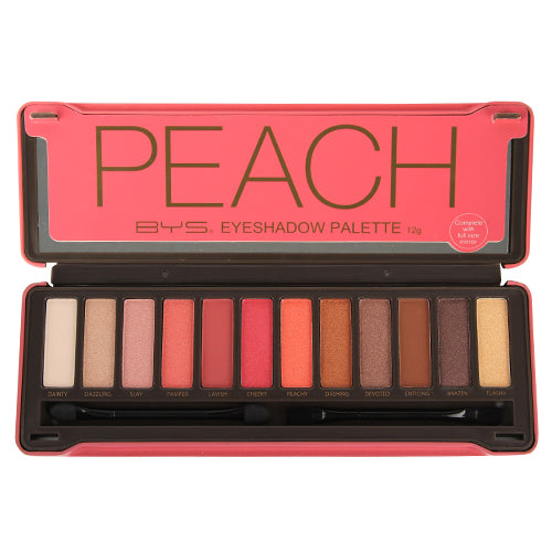 BYS Peach Eyeshadow Palette