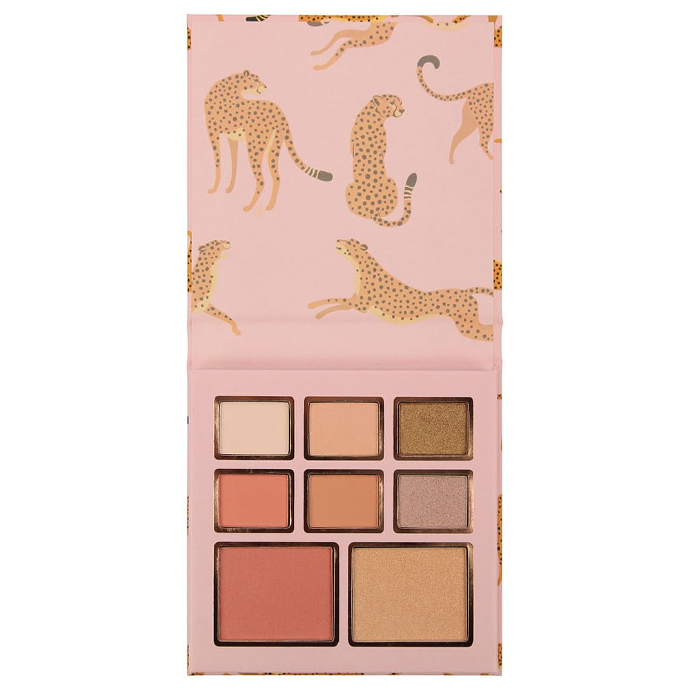 BYS 8PC Cheetah Graphic Makeup Palette