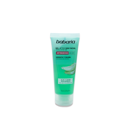 Babaria Gel Après-Soleil Visage à l'Aloe Vera