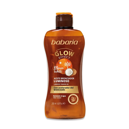 Babaria Glow Effect Gel-Huile Bronzant Effet Éclat