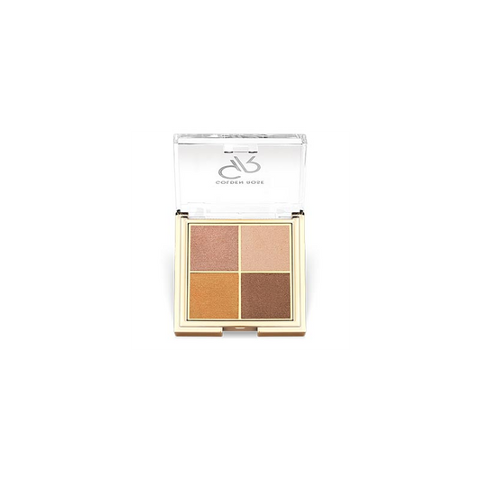 Golden Rose Quattro Eyeshadow Palette 07 Bronze Vision – 07 Bronze Vision