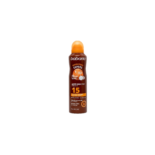 Babaria Huile Sèche Spray Coconut SPF 15