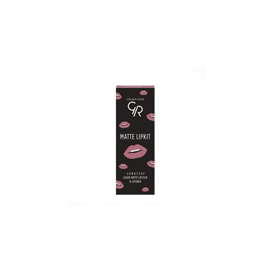 Golden Rose Matte Lip Kit – Blusher Pink