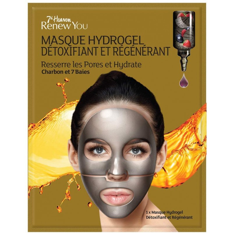 7th Heaven Renew You Masque Hydrogel Détoxifiant et Régénérant