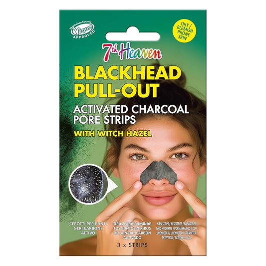 7th Heaven Blackhead Pull-Out Activated Charcoal Pore Strips with Witch Hazel