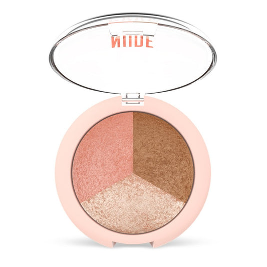 Golden Rose Nude Look Baked Trio