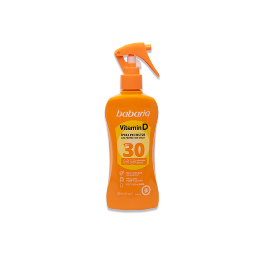 Babaria Vitamin D Spray Protecteur Solaire SPF 30