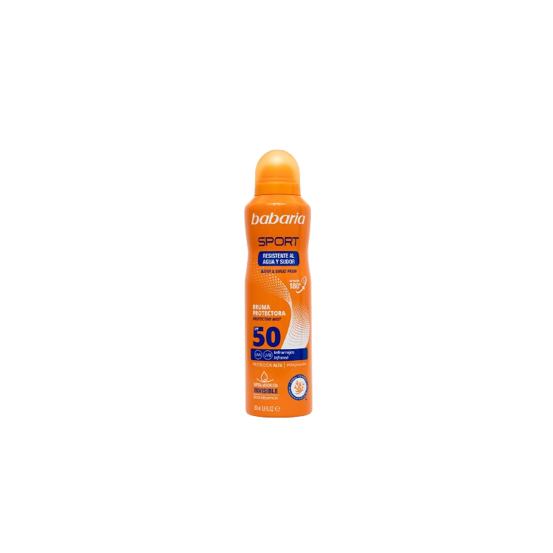 Babaria Sport Sunscreen Mist SPF 50