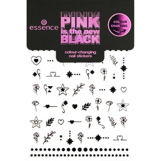 Essence Pink Is The New Black Colour-Changing Nail Stickers
