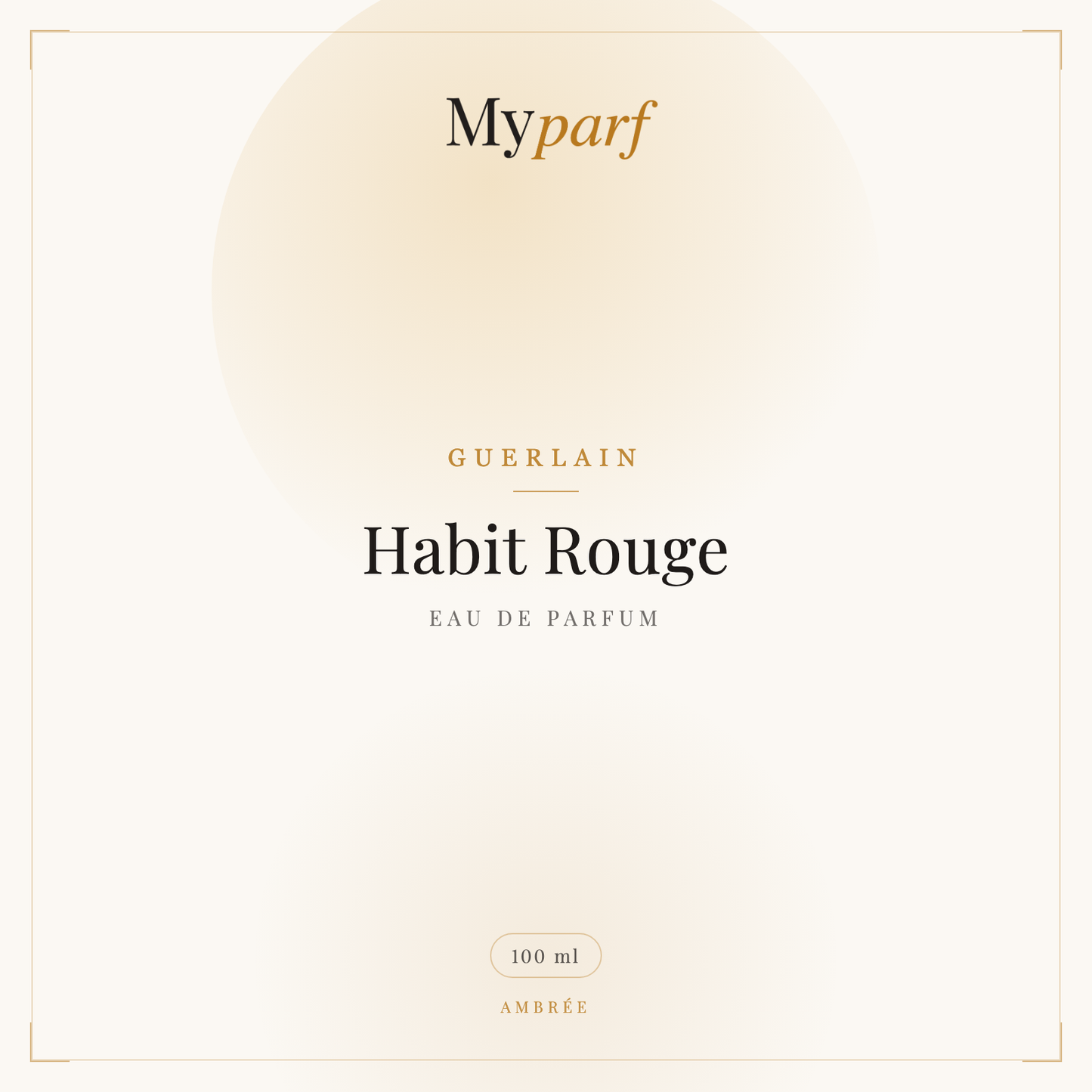 HABIT ROUGE EAU DE PARFUM