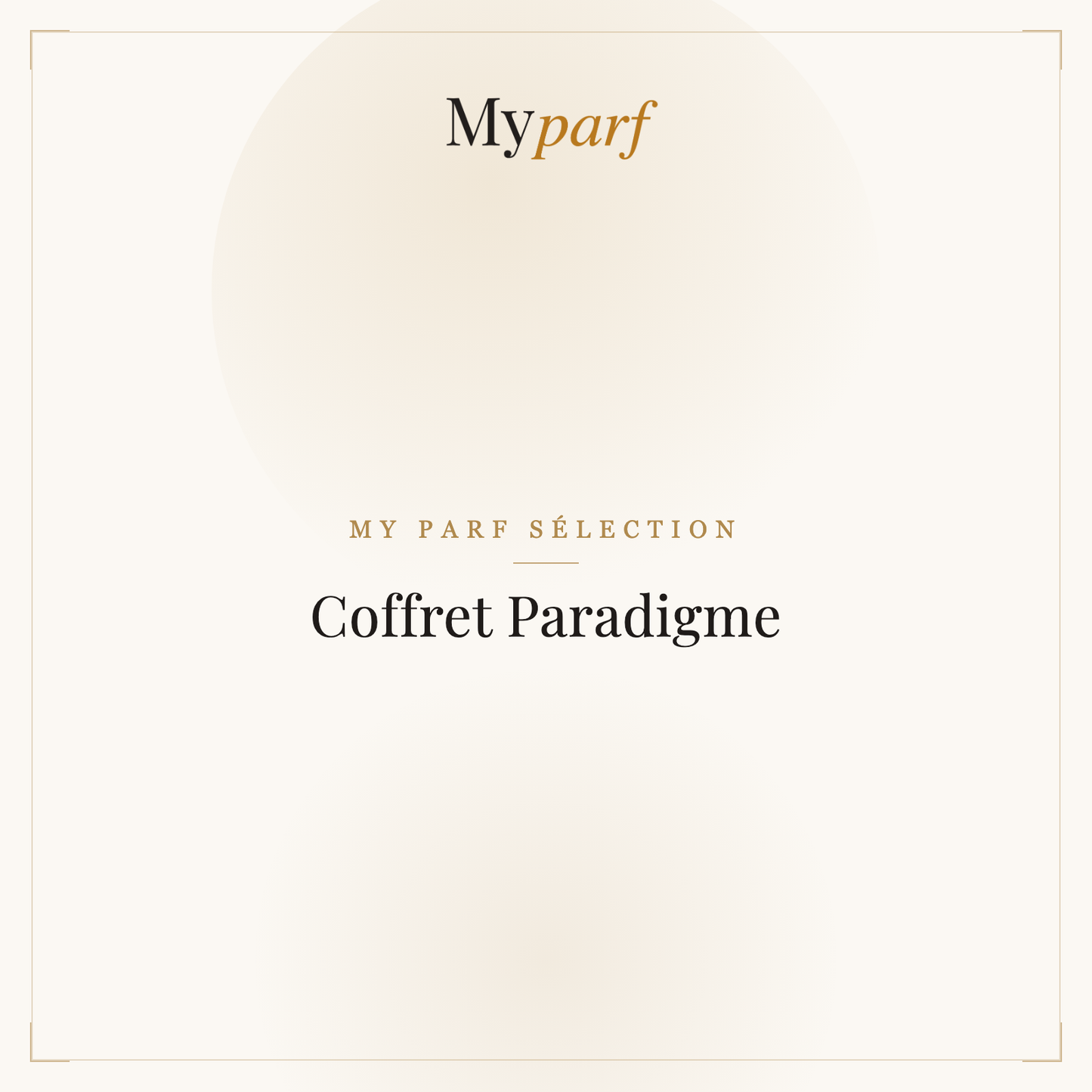 COFFRET PARADIGME