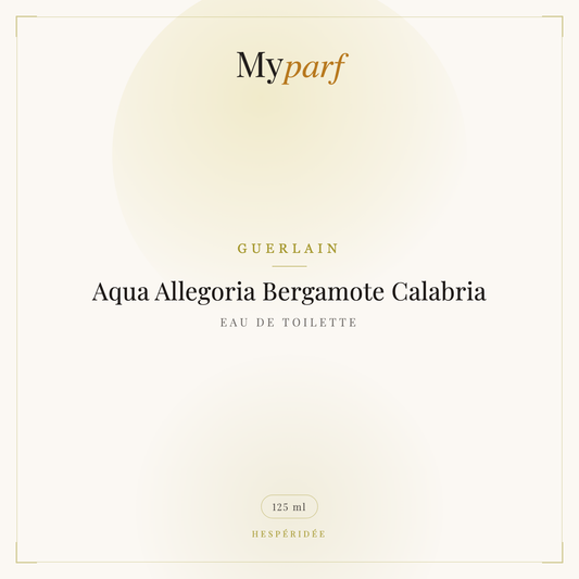 AQUA ALLEGORIA BERGAMOTE CALABRIA
