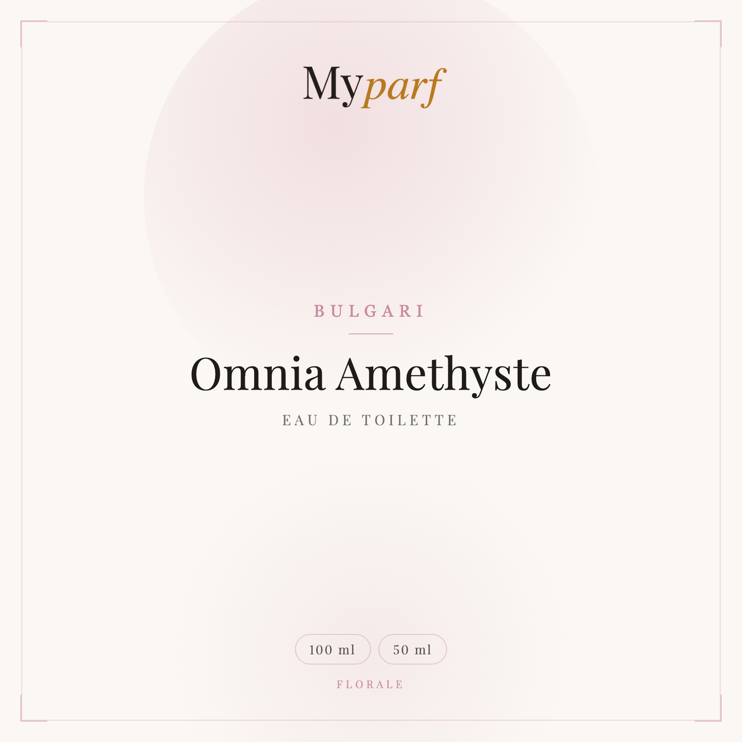 OMNIA AMETHYSTE EAU DE TOILETTE