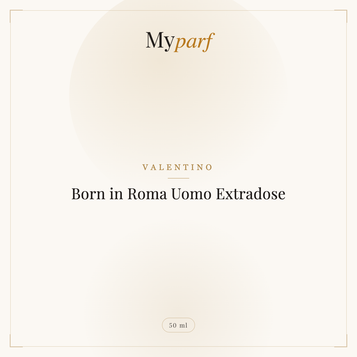 BORN IN ROMA UOMO EXTRADOSE