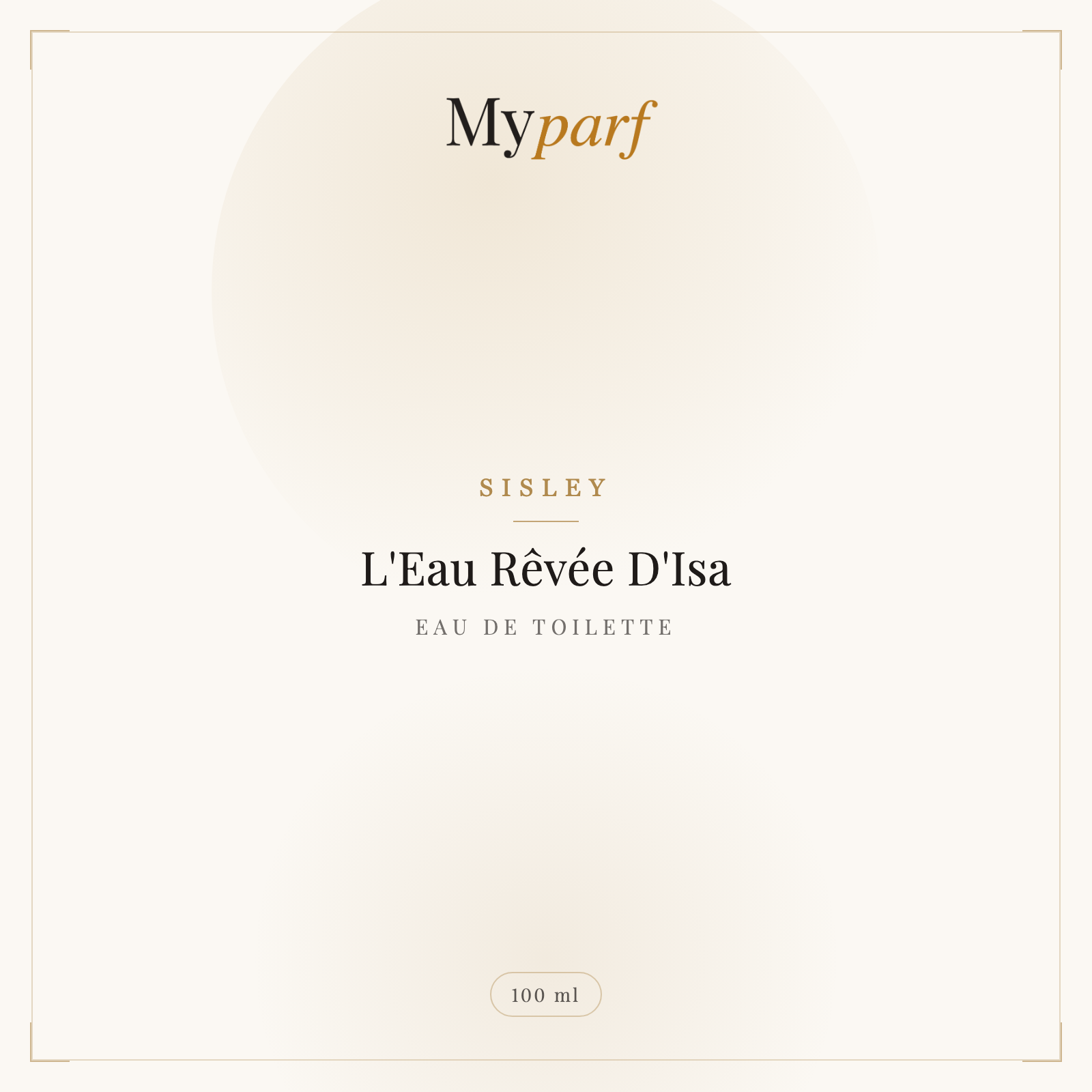 L'EAU RÊVÉE D'ISA