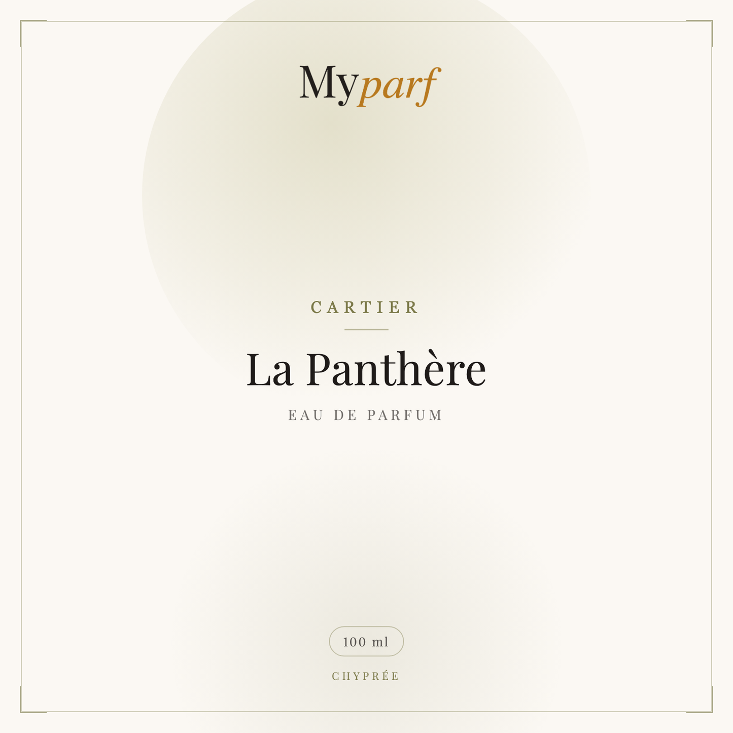 LA PANTHÈRE EAU DE PARFUM