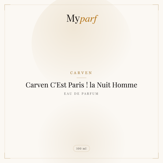 CARVEN C'EST PARIS ! LA NUIT HOMME