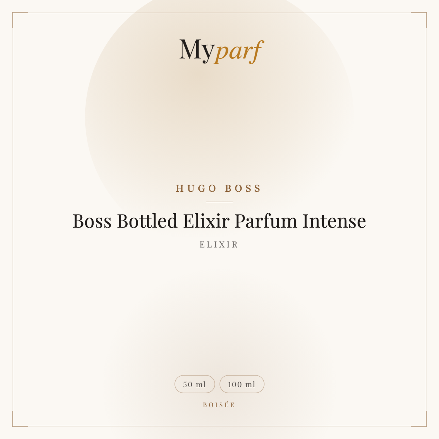 BOSS BOTTLED ELIXIR PARFUM INTENSE