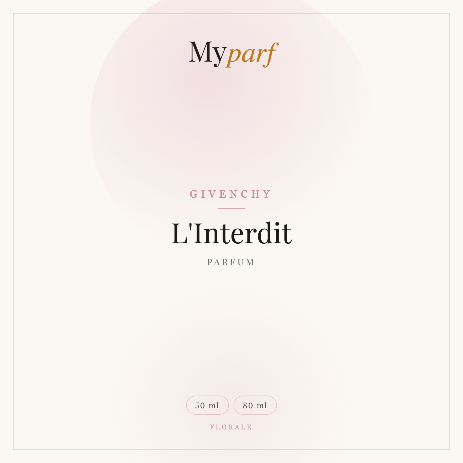 L'INTERDIT PARFUM