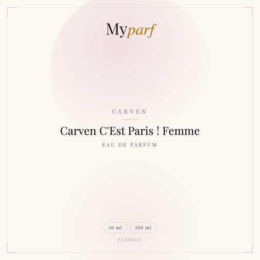 CARVEN C'EST PARIS ! FEMME
