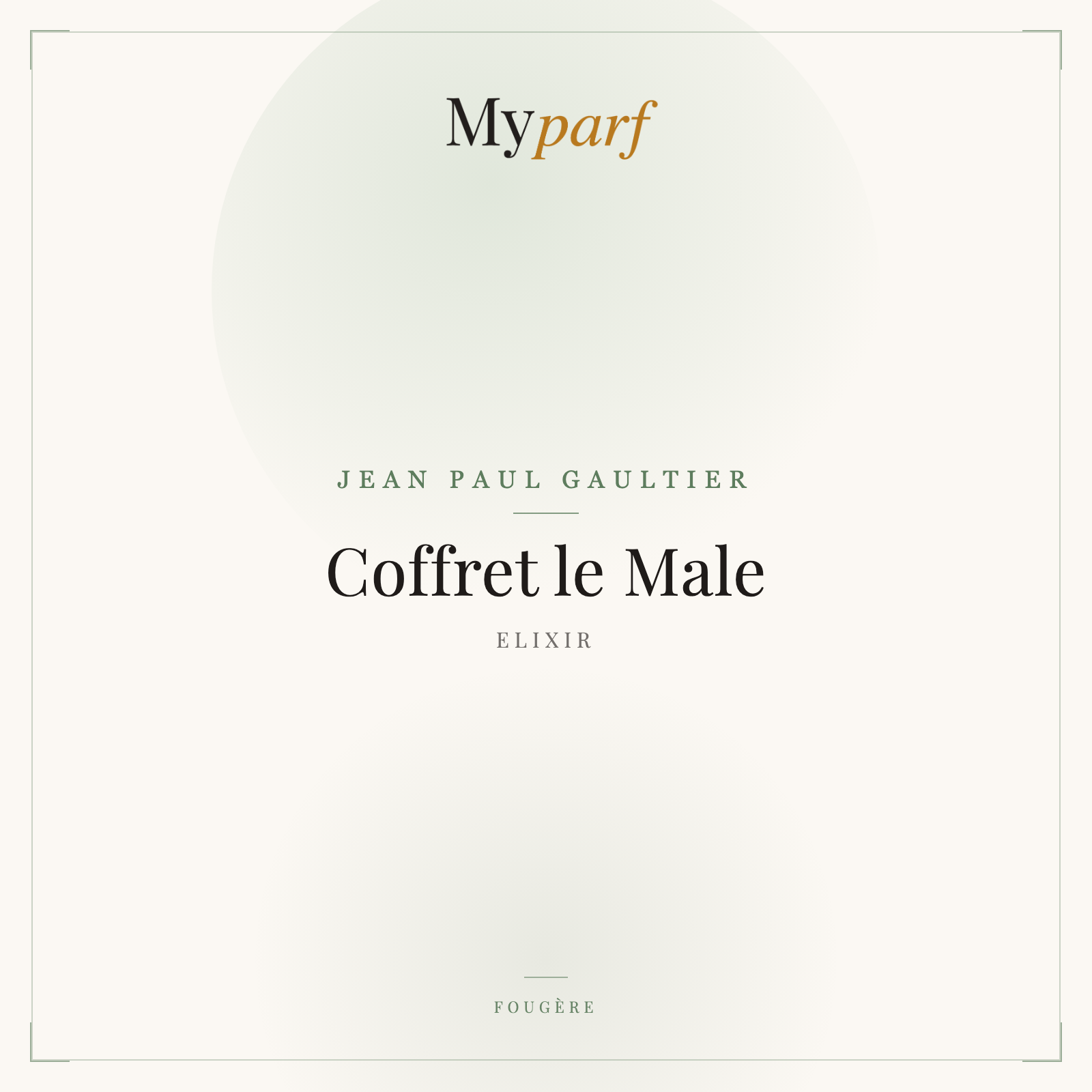 COFFRET LE MALE ELIXIR