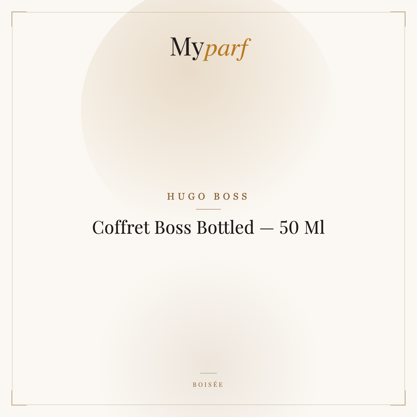 COFFRET BOSS BOTTLED