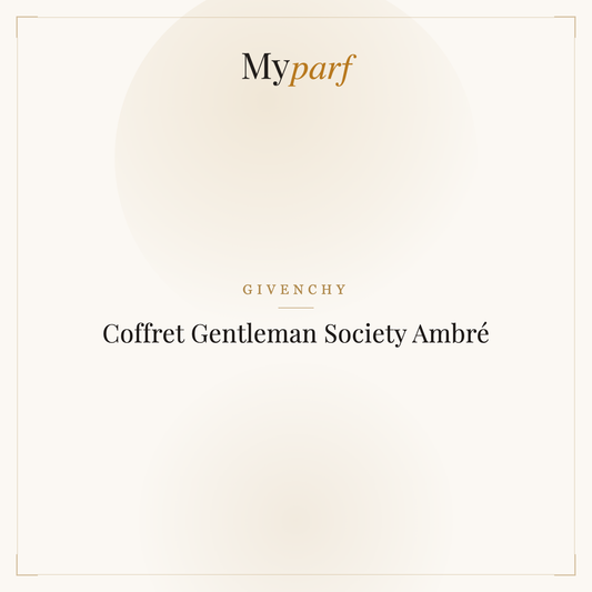 COFFRET GENTLEMAN SOCIETY AMBRÉ