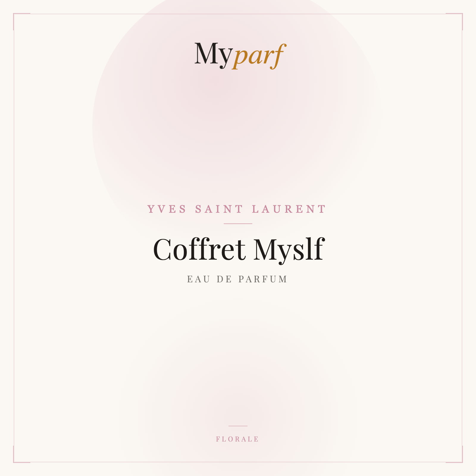 COFFRET MYSLF