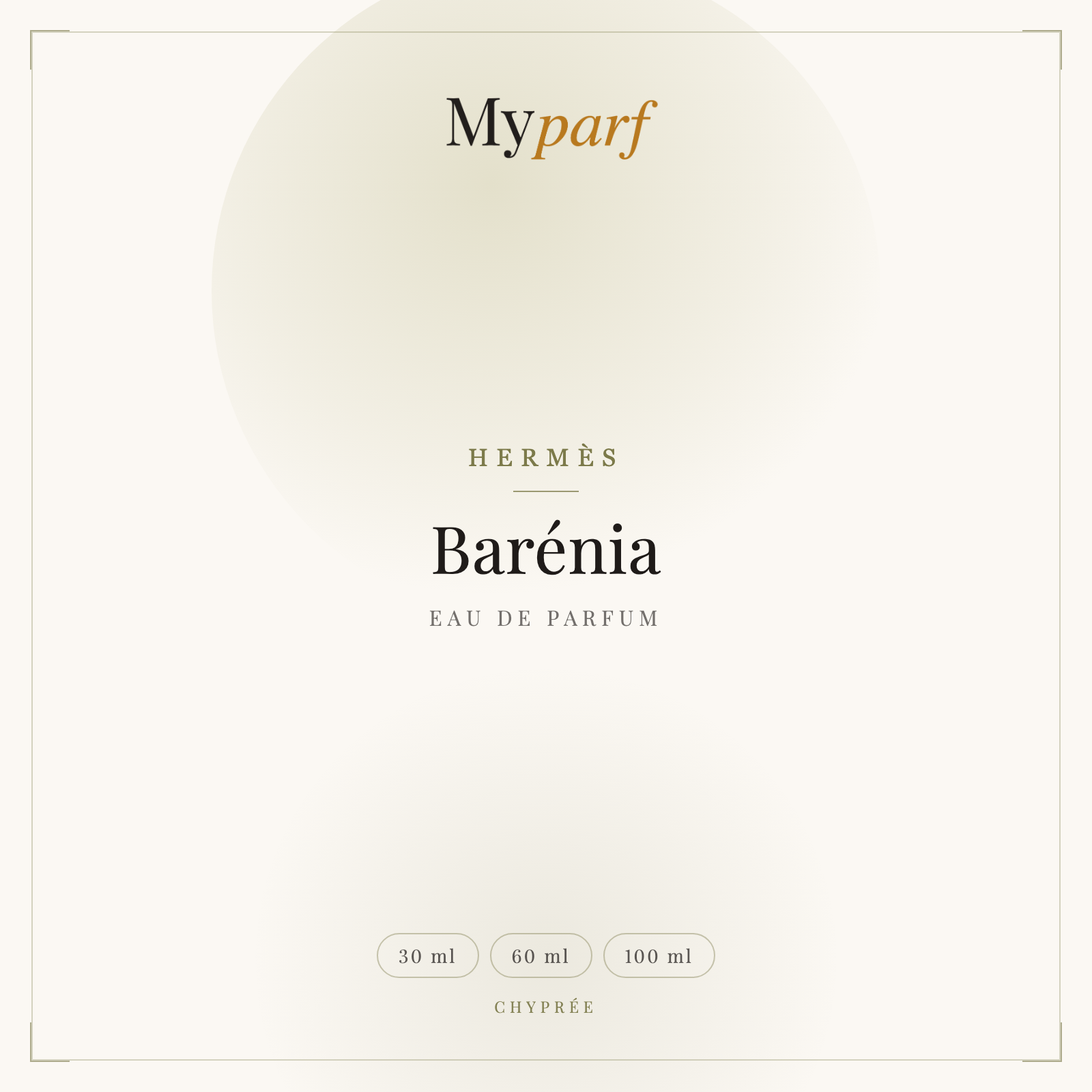 BARÉNIA EAU DE PARFUM
