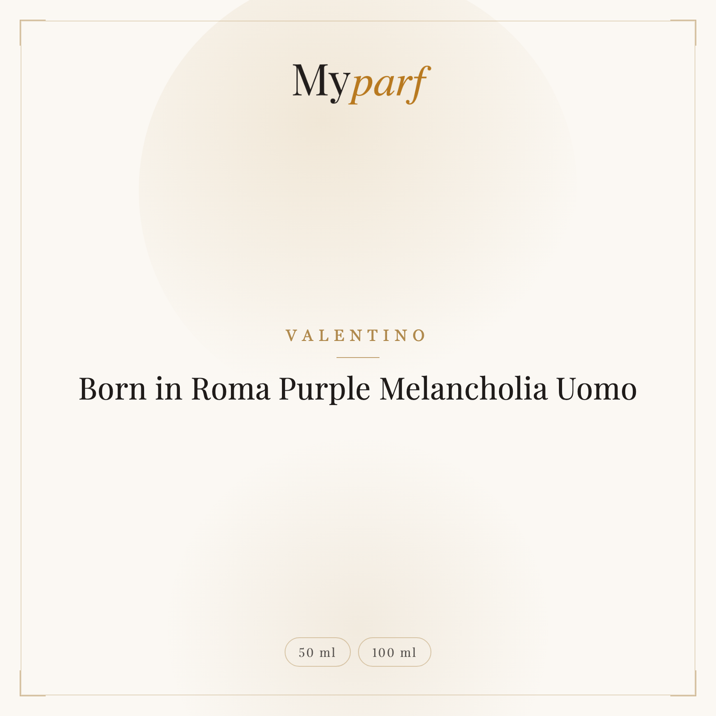 BORN IN ROMA PURPLE MELANCHOLIA UOMO
