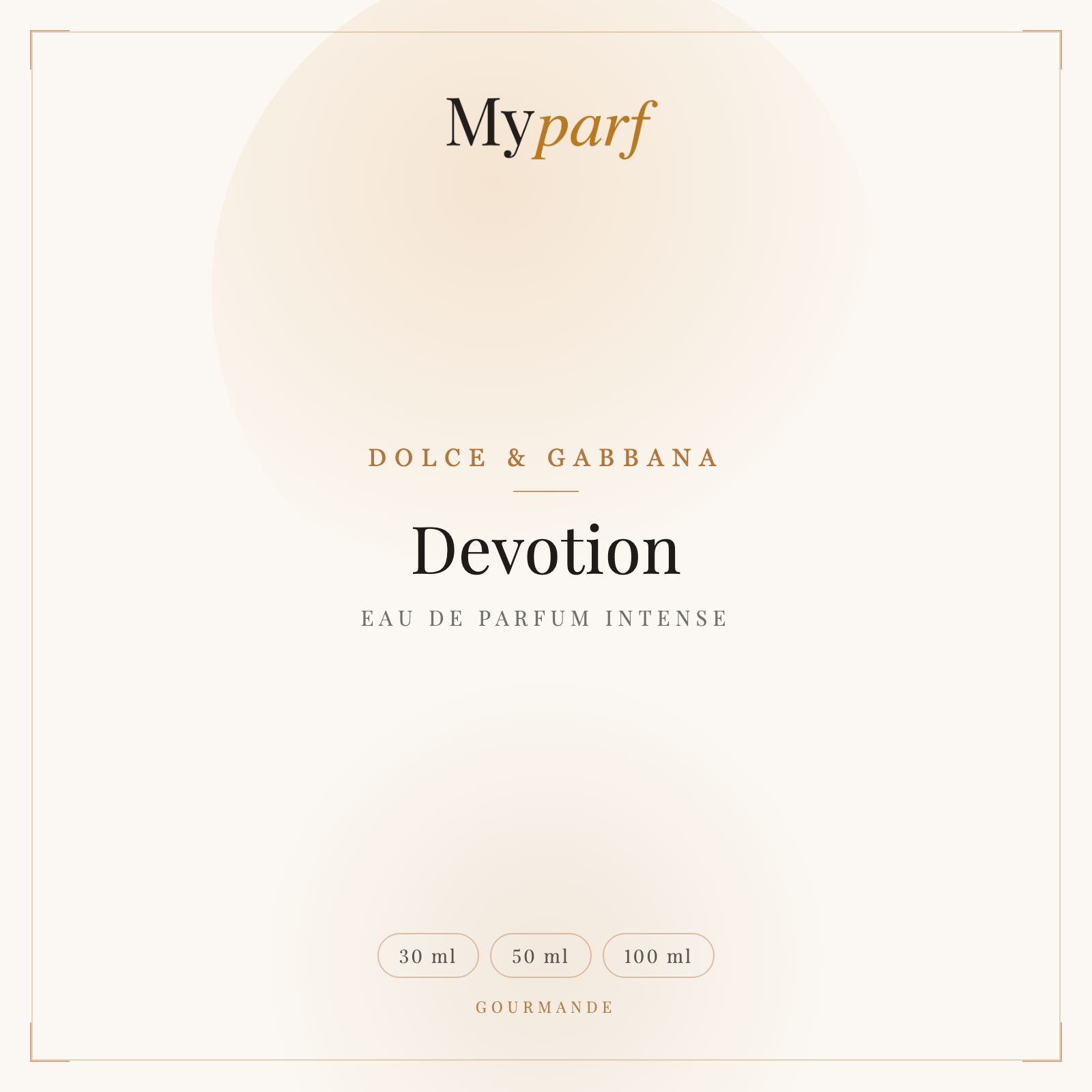 DEVOTION EAU DE PARFUM INTENSE