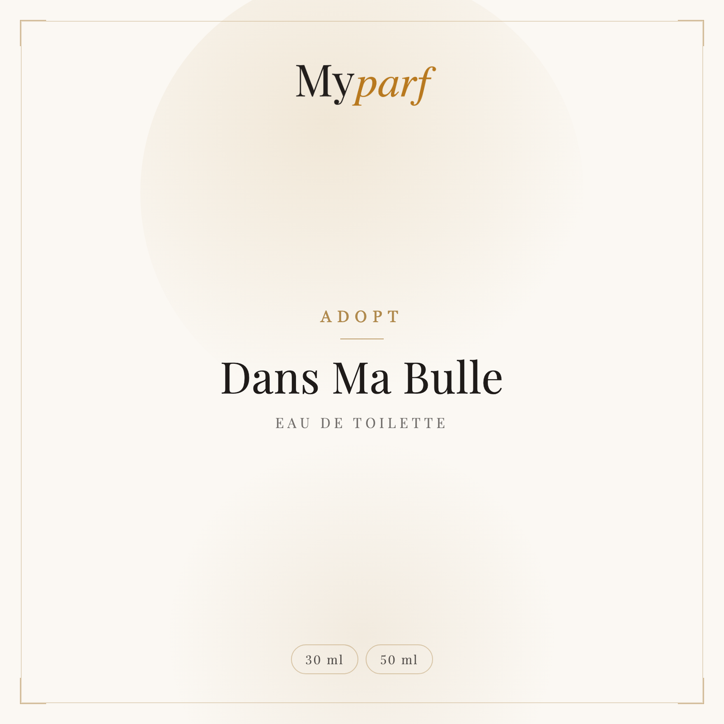 DANS MA BULLE EAU DE TOILETTE