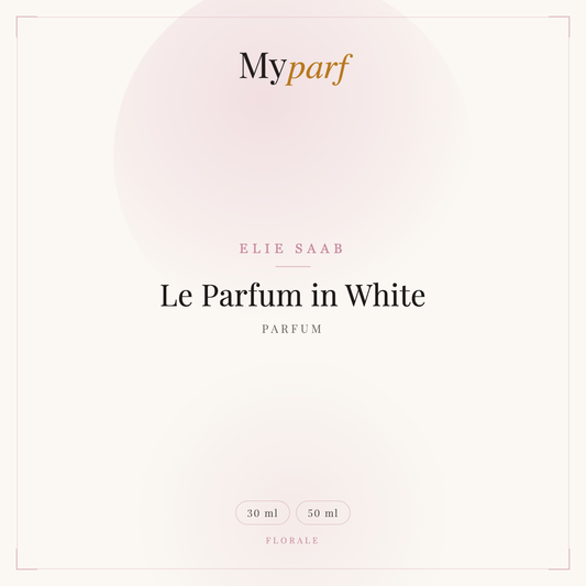 LE PARFUM IN WHITE