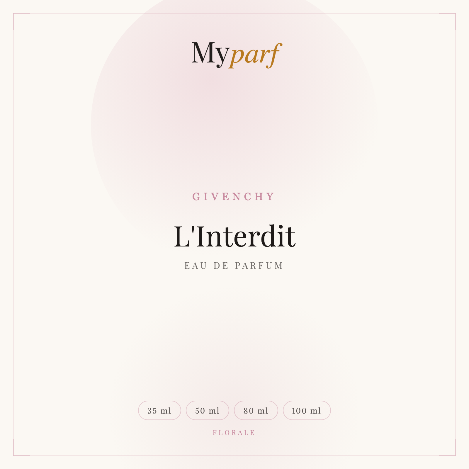 L'INTERDIT EAU DE PARFUM