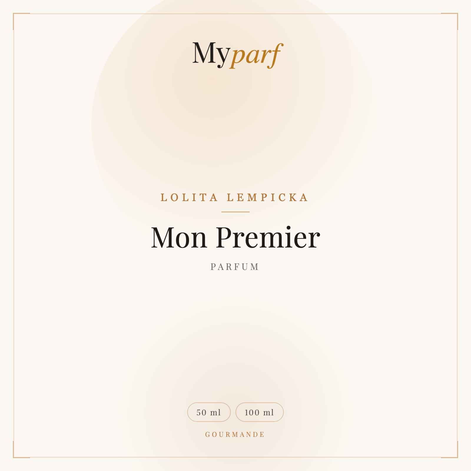 MON PREMIER PARFUM