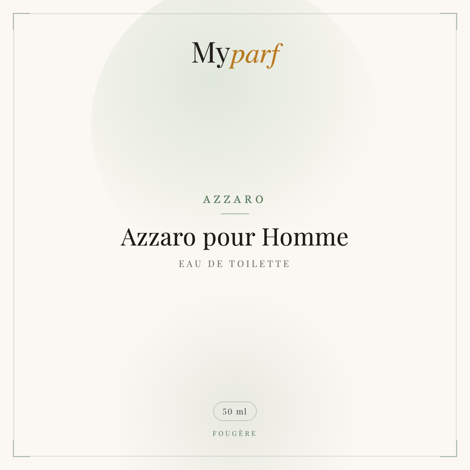 AZZARO POUR HOMME