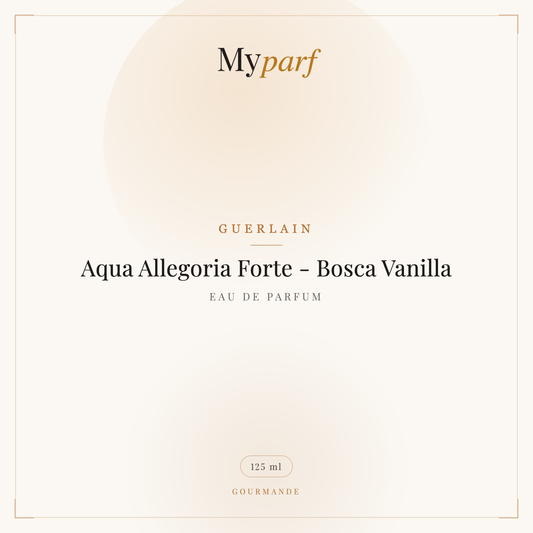 AQUA ALLEGORIA FORTE - BOSCA VANILLA - EAU DE PARFUM
