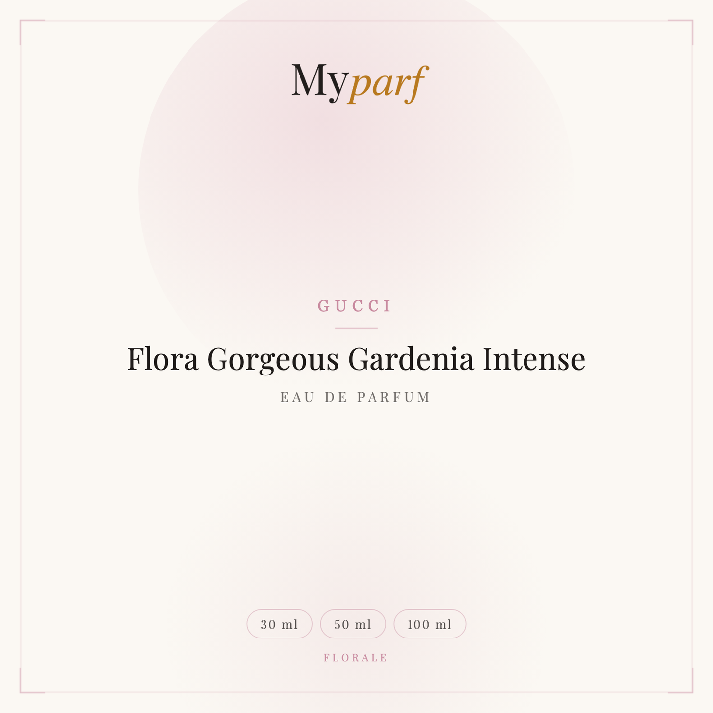 FLORA GORGEOUS GARDENIA INTENSE