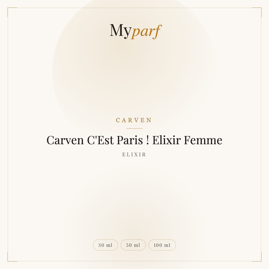 CARVEN C'EST PARIS ! ELIXIR FEMME